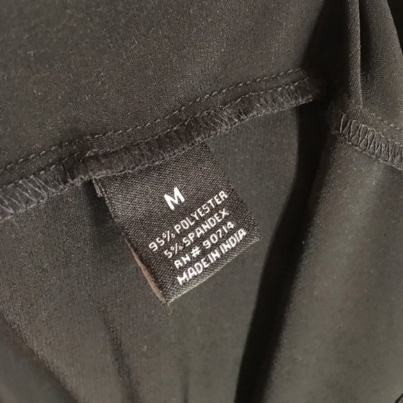 MSK Women's Cold Shoulder Rhinestone Shift Dress Black Size Medium - Picture 12 of 12